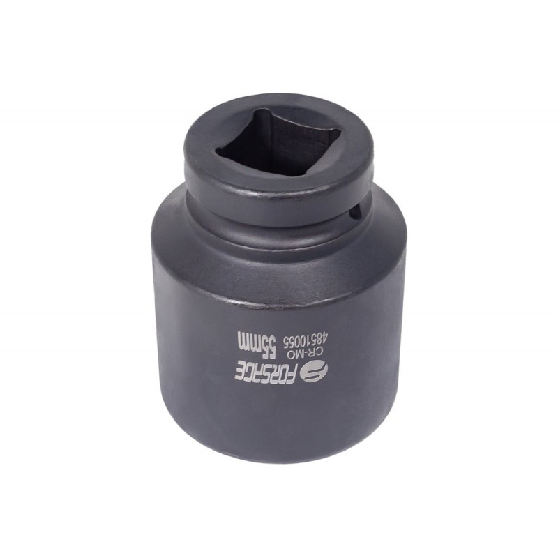 Головка ударная глубокая 55мм (6гр.), 1" Forsage F-48510055