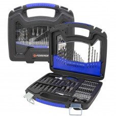 Набір свердл та біт 75ін. (по бетону, металу, дереву) Forsage F-924U75