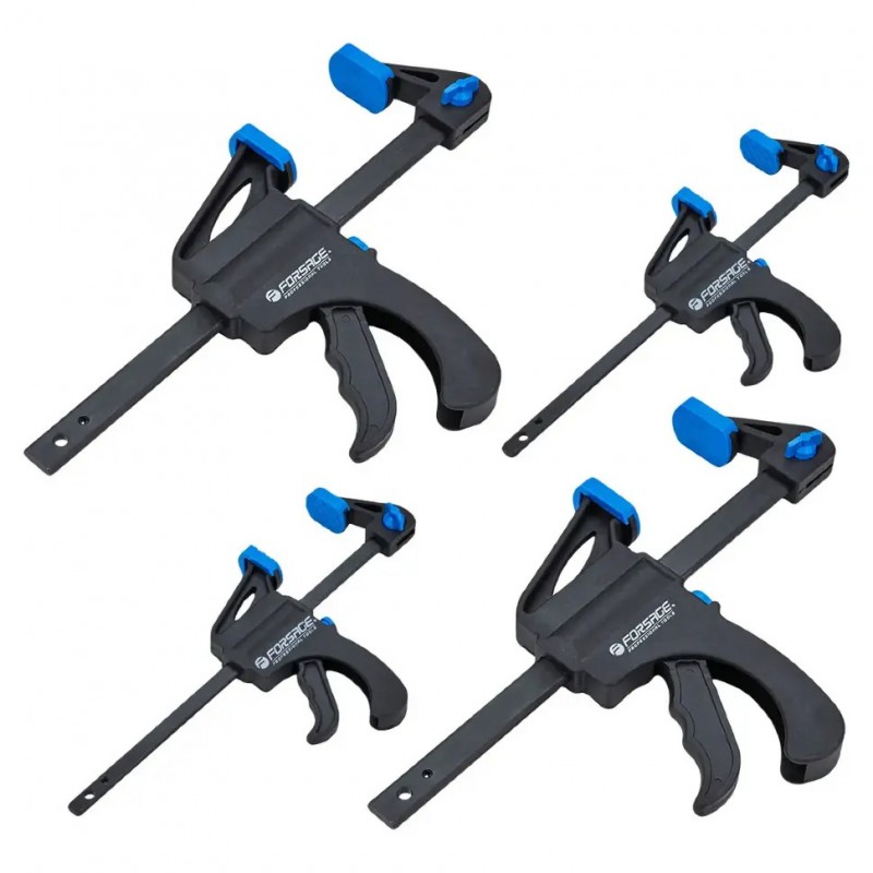 Набір струбцин 4шт. (2шт-150мм; 2шт-100мм) Forsage F-38405