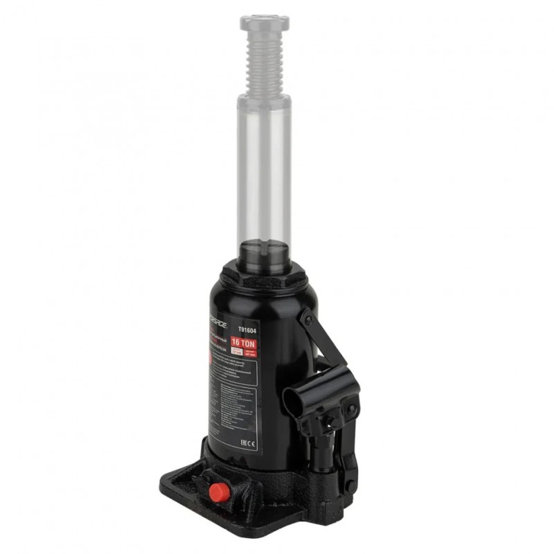 Домкрат бутылочный 16т (205-390мм) Forsage F-T91604DS