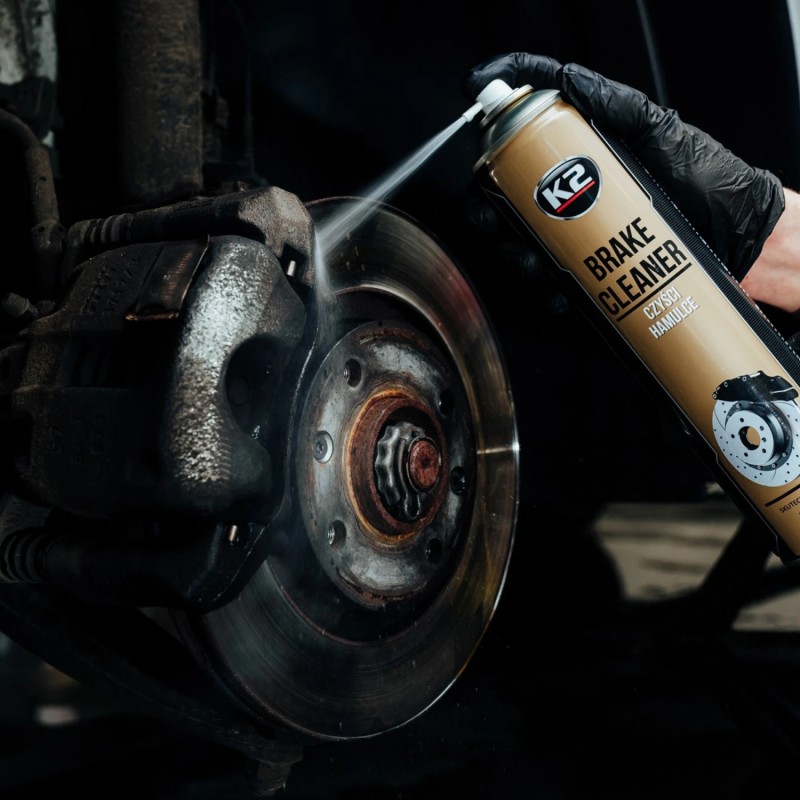 Очиститель для тормозной системы K2 Brake Cleaner аэрозоль 600 мл (W105)