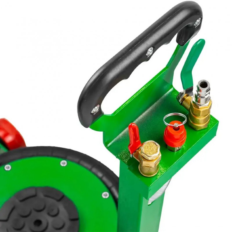 Домкрат пневматический 3т (135-400мм; 3 подушки; Ø250мм) RockforceRF-TRA1812