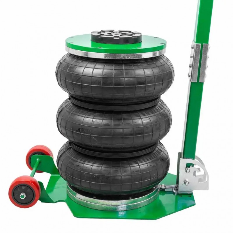 Домкрат пневматический 5т (135-400мм; 3 подушки; Ø300мм) Rockforce RF-TRA1813