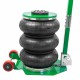 Домкрат пневматический 5т (135-400мм; 3 подушки; Ø300мм) Rockforce RF-TRA1813