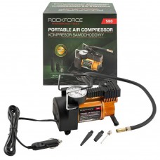 Автомобільний компресор (12В, 30л/хв, 7 бар) з сумкою Rockforce RF-580
