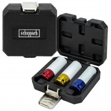 Набор головок глубоких ударных тонкостенных 1/2" 3 пр. (6гр.) Scheppach SCH-4035