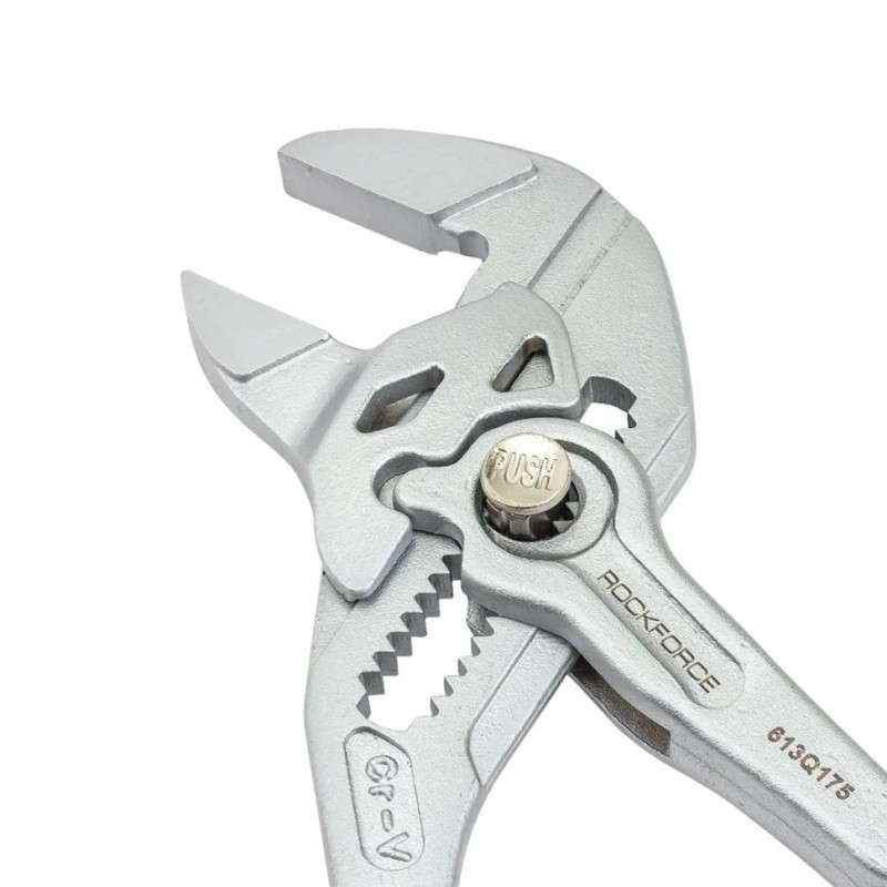 Пассатижи переставные 175 мм ROCKFORCE RF-613Q175