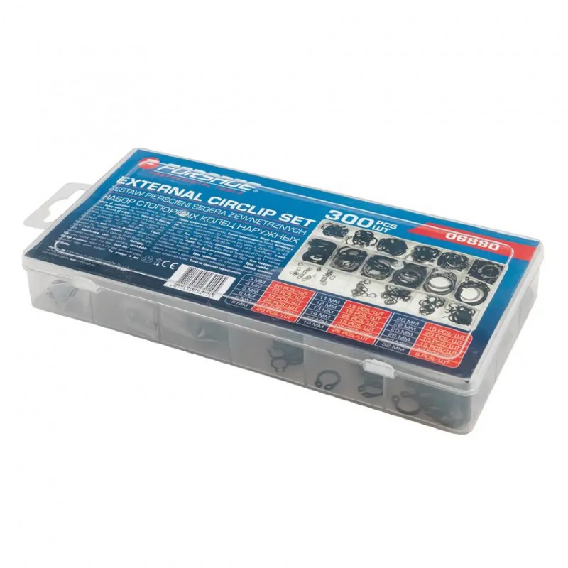 Набор стопорных колец внешних 300шт. FORSAGE F-06880