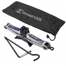 Домкрат механический "ромб" 2т (115-400мм) в чехле Sigmatool-10152D