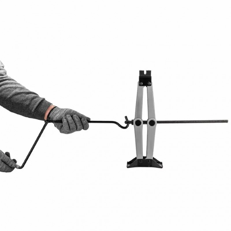 Домкрат механічний «ромб» 2т (115–400мм) у чохлі Sigmatool-10152D