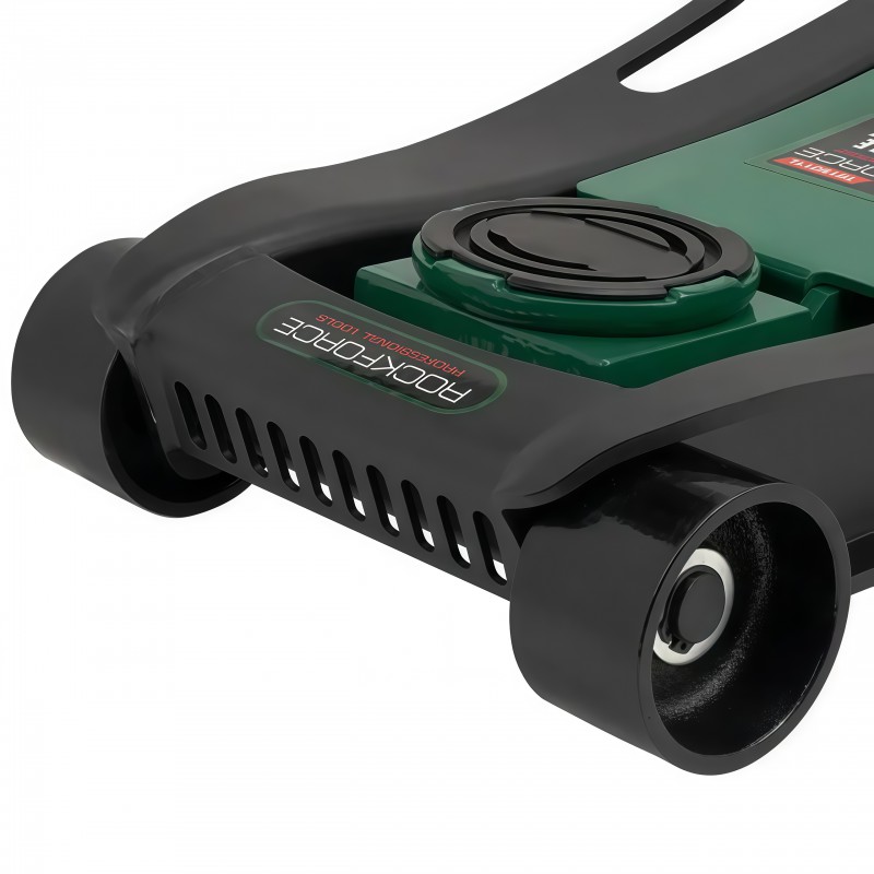 Домкрат 5т підкатний (96-595мм) з педаллю Rockforce RF-T815011L