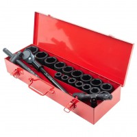 Набор инструментов ударных 21пр. 3/4" (6гр.) (17-50мм) Everforce EF-6212-5MPB