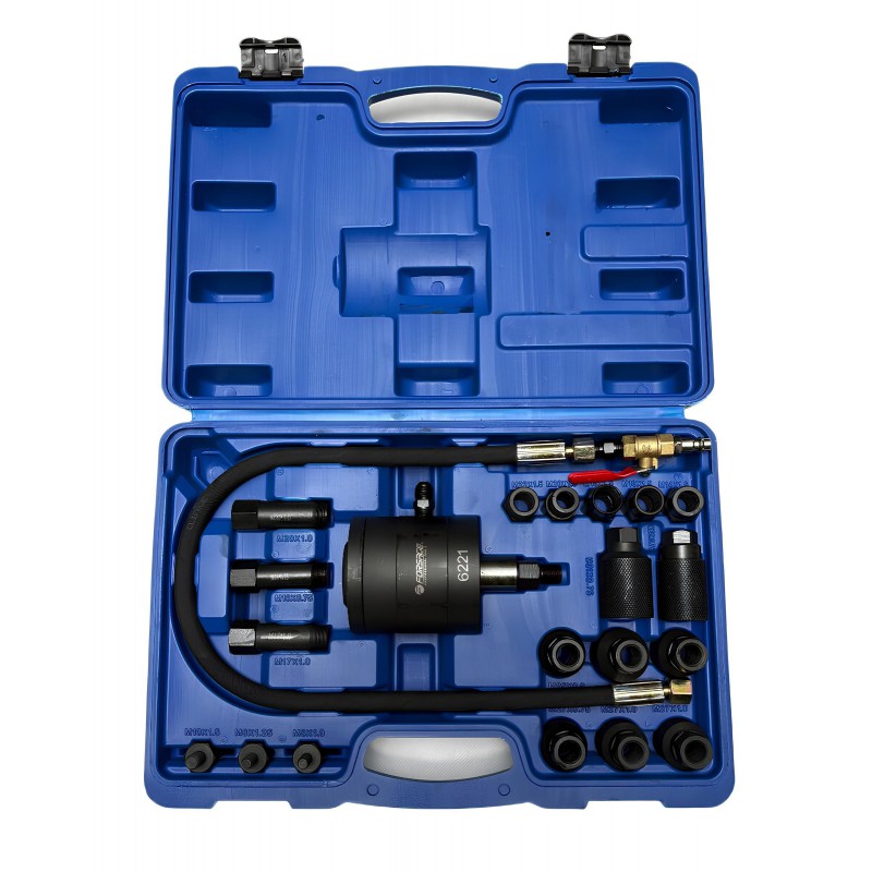 Набор пневматический съемников дизельных форсунок 21пр. Forsage F-6221