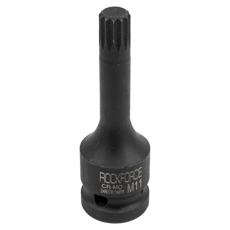 Головка-бита SPLINE ударная 1/2'' M11 Rockforce RF-24807811MPB