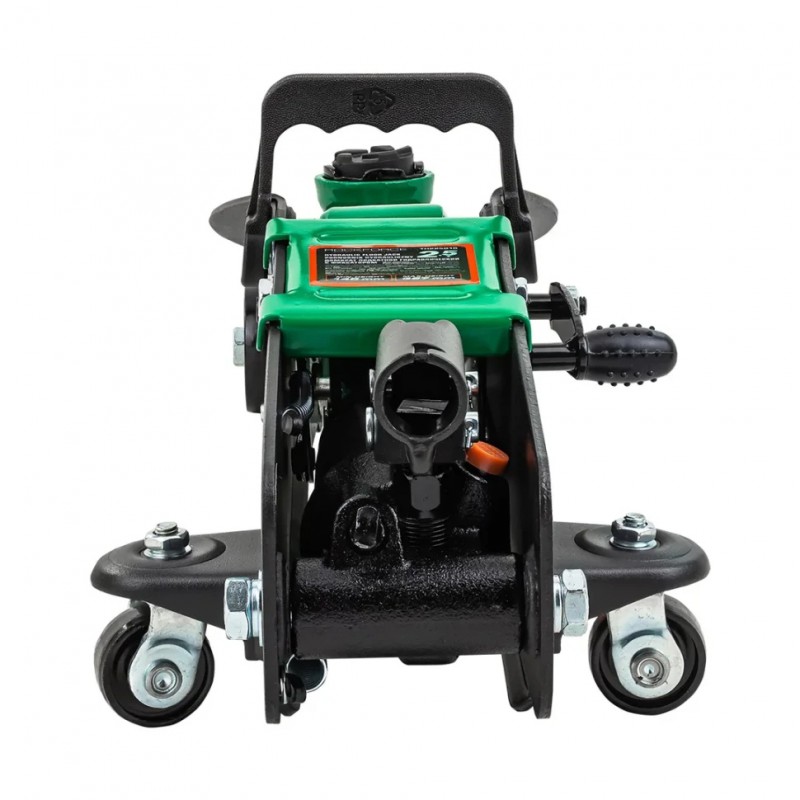 Домкрат подкатной 2,5 т (140-387мм) с фиксацией в кейсе Rock FORCE RF-TH22501C
