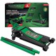 Домкрат підкатний 3т (75-465мм) двопоршневий з педаллю Rockforce RF-T820033X