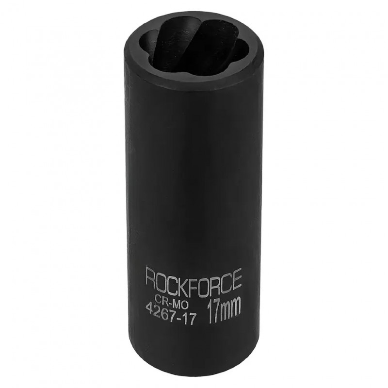 Головка 1/2" 17мм 6-гранна ударная двухсторонняя ROCKFORCE RF-4267-17
