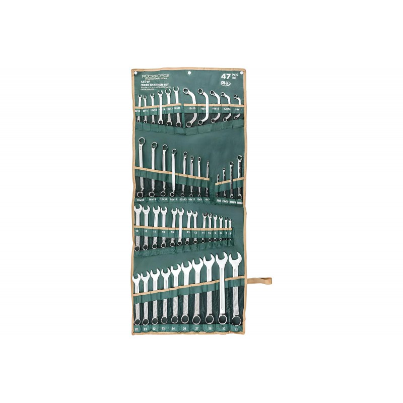 Набор ключей комбинированных 47пр. Rockforce RF-5471P