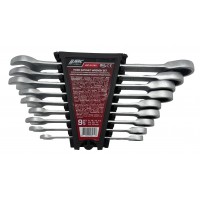 Набор ключей рожково-накидных трещоточных 9пр. (8-19мм) JBC-51092