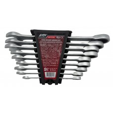 Набор ключей рожково-накидных трещоточных 9пр. (8-19мм) JBC-51092