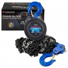 Таль цепная ручная 2т, цепь 3м Forsage F-TRC9020
