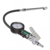 Пистолет для подкачки шин с манометром Rockforce RF-STG-04