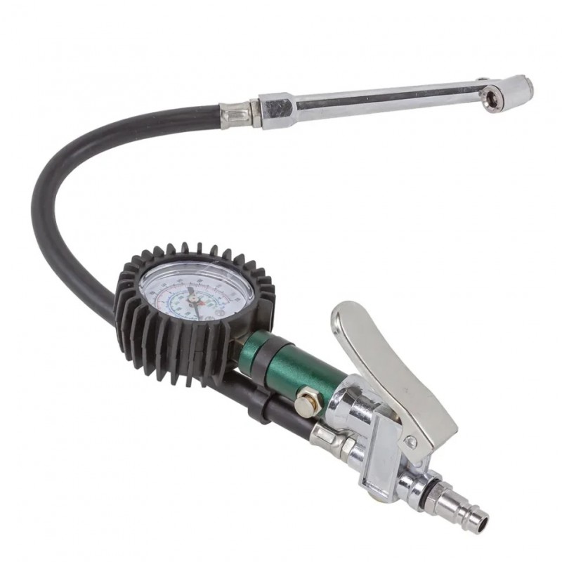 Пистолет для подкачки шин с манометром Rockforce RF-STG-04