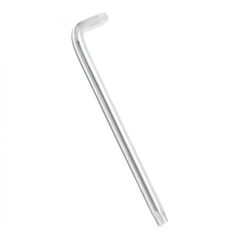 Ключ Г-образный TORX длинный T55H с отверстием Forsage F-76755L
