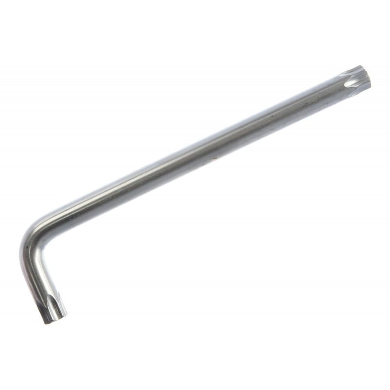 Ключ Г-образный TORX длинный T60H с отверстием Forsage F-76760L