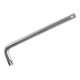 Ключ Г-образный TORX длинный T60H с отверстием Forsage F-76760L