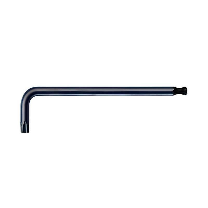 Ключ Г-образный TORX длинный с шаром T27 ROCKFORCE RF-76627BL
