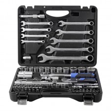 Набор инструмента 82 предмета1/4"&1/2" (6-гр.)(4-32мм) Forsage F-4821-5
