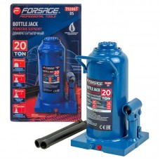 Домкрат пляшковий 20т низький з клапаном (h min 245мм, h max 470мм) Forsage F-T92007