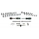 Набор инструмента 46 предметов 1/4" (6-гран.)(4-14мм) ROCKFORCE RF-2462-5