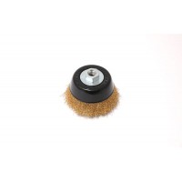 Кордщетка чашеобразная латунная для УШМ 60мм RockForce RF-BWC025