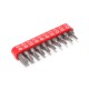 Набор бит 1/4" TORX 10пр. (T7-T40) Forsage F-21022