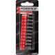 Набор бит 1/4" TORX 10пр. (T7-T40) Forsage F-21022