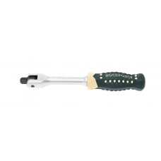 Вороток шарнирный с резиновой ручкой 150мм, 1/4" ROCKFORCE RF-8012150