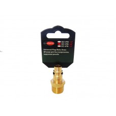 Штуцер для быстроразъема наруж. резьба 3/8" (в пластиковом держателе) ROCKFORCE RF-SE2-3PM