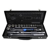 Набір інструментів 24 предмети 1/2» (12гр.) (10-32мм) Forsage F-4246-9M