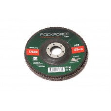 Круг лепестковый торцевой 115х22мм P120 ROCKFORCE RF-FD4120M