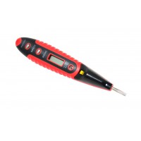Отвертка-индикатор с подсветкой 3.5мм 5"-125мм (12-24V ), в блистере ROCKFORCE RF-88403A