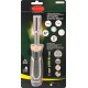 Рукоятка с подстветкой 4LED и универсальным захватом болтов и гаек (4-15мм, L-220мм), в блистере ROCKFORCE RF-30382