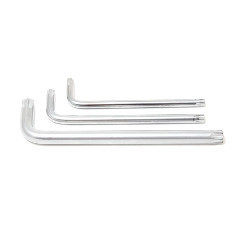 Ключ Г-образный TORX длинный T-60H с отверстием ROCKFORCE RF-76760L
