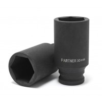 Головка ударная глубокая, 8мм (6гр) 1/2" Partner PA-4458508