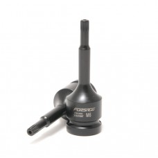 Головка-біта SPLINE глибока ударна1/2", M6 з отвором Forsage F-24807806T