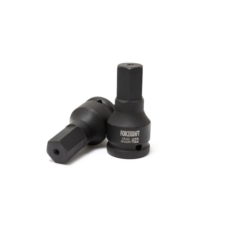 Головка-бита ударная 6-гранная 26мм, 3/4" FORCEKRAFT FK-26410026MPB