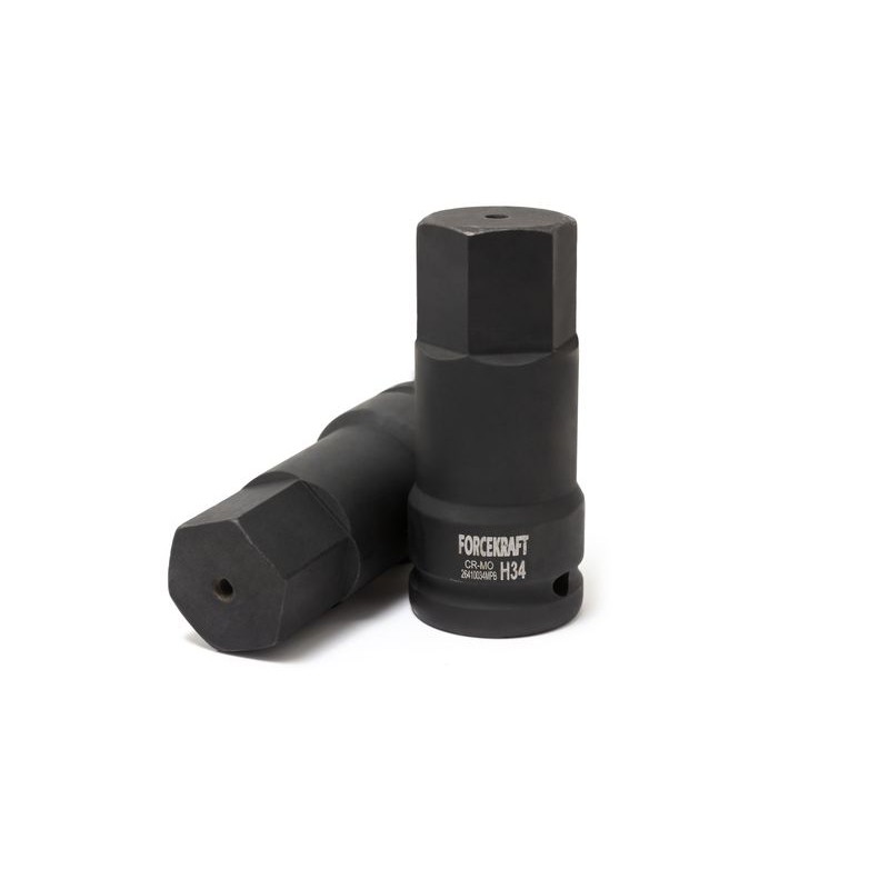 Головка-бита ударная 6-гранная 26мм, 3/4" FORCEKRAFT FK-26410026MPB