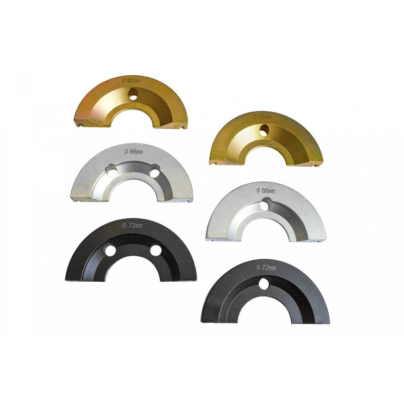 Набор инструментов для замены ступичных подшипников VAG ( 62,66,72 мм) AUDI A2,AUDI A2 1,2 L,VW LUPO,VW POLO,FOX,SEAT Lbiza,Skoda Fabia ) кейсе