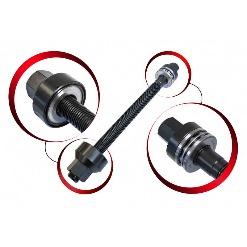 Набор инструментов для замены ступичных подшипников VAG ( 62,66,72 мм) AUDI A2,AUDI A2 1,2 L,VW LUPO,VW POLO,FOX,SEAT Lbiza,Skoda Fabia ) кейсе